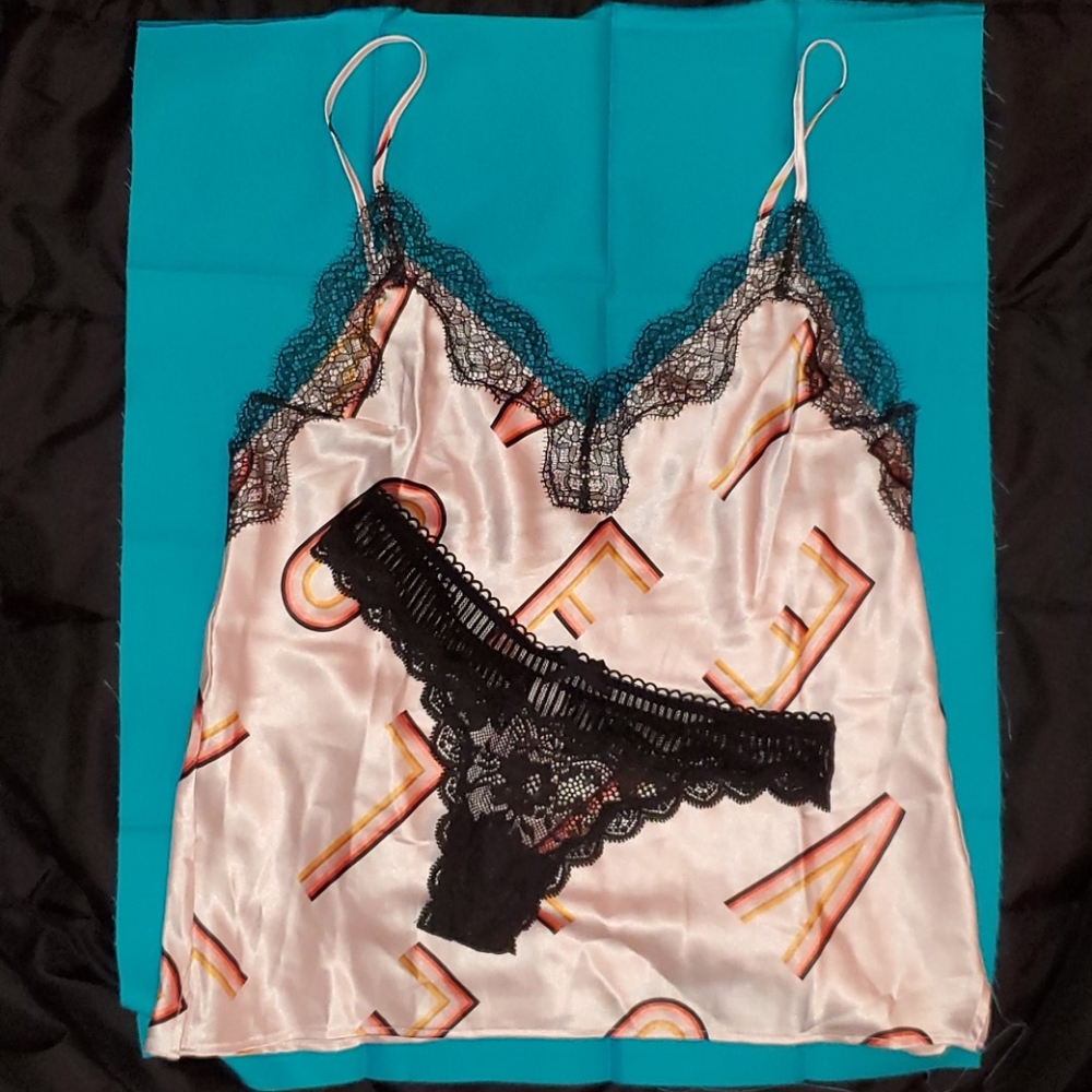 Victoria secret cami and thing bundle